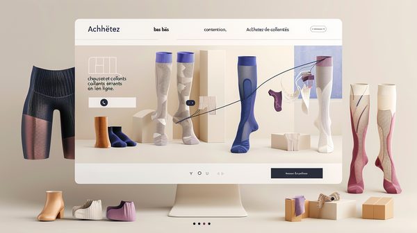 Achetez des bas de contention, chaussettes et collants en ligne